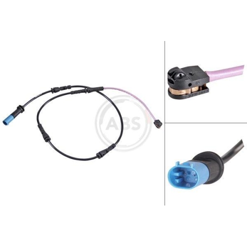 Warnkontakt Bremsbelagverschlei&szlig; A.b.s. 39982 f&uuml;r Bmw Hinterachse