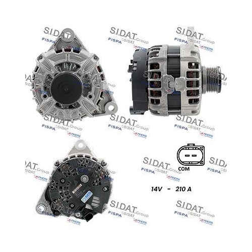 Generator Sidat A12BH1346 für Iveco Case Ih