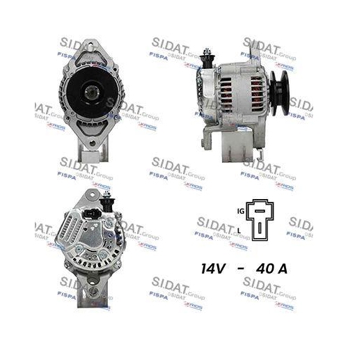 Generator Sidat A12DE0723A2 f&uuml;r Toyota