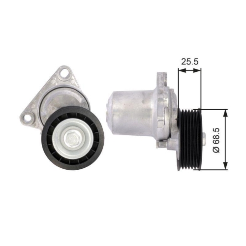 Riemenspanner Keilrippenriemen Gates T39074 Drivealign&trade; f&uuml;r Mazda