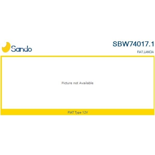 Innenraumgebl&auml;se Sando SBW74017.1 f&uuml;r Fiat F&uuml;r Fahrzeuge Ohne Klimaanlage
