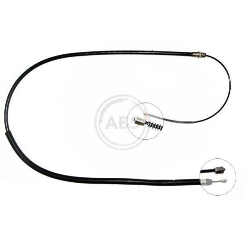 Seilzug Feststellbremse A.b.s. K11206 f&uuml;r Renault Hinten Links Hinten Rechts