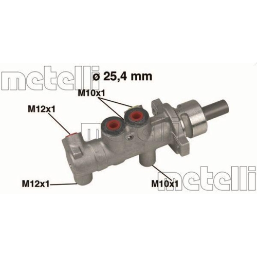Hauptbremszylinder Metelli 05-0415 f&uuml;r Nissan Opel Renault Renault Trucks