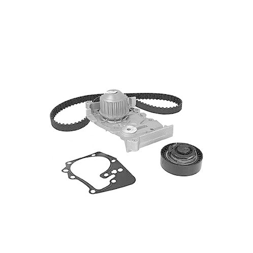 Wasserpumpe + Zahnriemensatz Graf KP724-3 f&uuml;r Nissan Renault Dacia