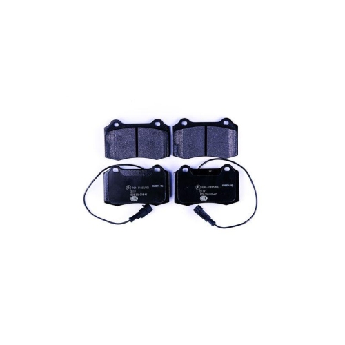 Bremsbelagsatz Scheibenbremse Hella 8DB 355 018-421 f&uuml;r Alfa Romeo Fiat Ferrari