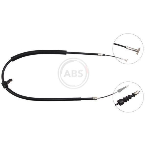 Seilzug Feststellbremse A.b.s. K17957 f&uuml;r Alfa Romeo Alfarome/fiat/lanci