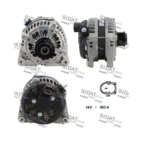 Generator Sidat A12DE0893 f&uuml;r Jaguar Land Rover