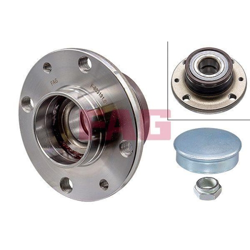 Radlagersatz Schaeffler Fag 713 6907 10 f&uuml;r Alfa Romeo Citro&euml;n Fiat Ford Lancia