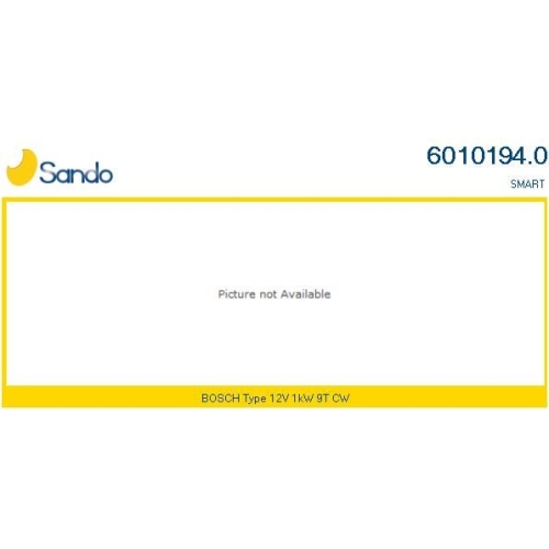 Starter Sando 6010194.0 f&uuml;r Mercedes Benz Mercedes Benz Mercedes Benz Smart