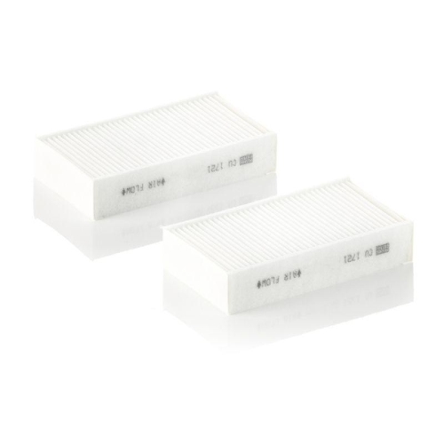 Filter Innenraumluft Mann-filter CU 1721-2 f&uuml;r Bmw Hinter Dem Handschuhfach