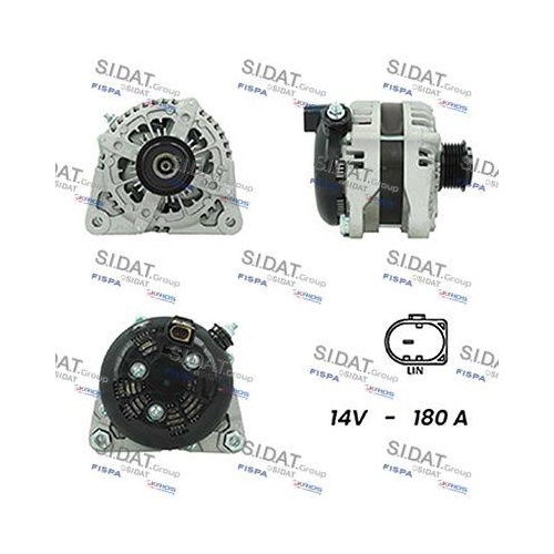 Generator Sidat A12DE0893A2 f&uuml;r Jaguar Land Rover