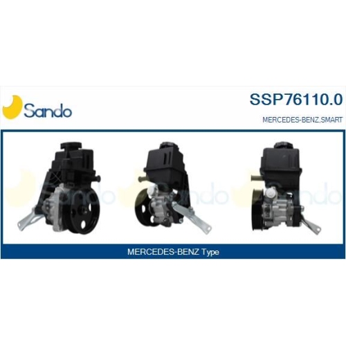 Hydraulikpumpe Lenkung Sando SSP76110.0 f&uuml;r Mercedes Benz Mercedes Benz