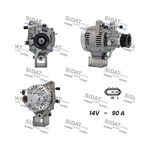 Generator Sidat A12DE0897A2 f&uuml;r Citro&euml;n Peugeot Rover Citro&euml;n/peugeot