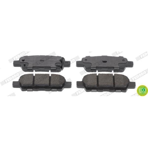 Bremsbelagsatz Scheibenbremse Ferodo FDB1693 Premier Eco Friction f&uuml;r Nissan