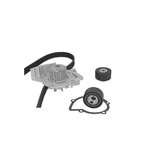 Wasserpumpe + Zahnriemensatz Graf KP861-5 f&uuml;r Citro&euml;n Peugeot
