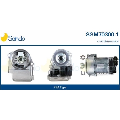 Elektromotor Lenkgetriebe Sando SSM70300.1 f&uuml;r Mitsubishi Citro&euml;n/peugeot