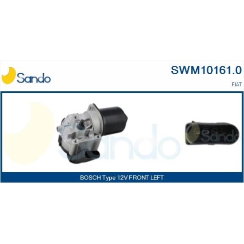 Wischermotor Sando SWM10161.0 für Fiat Vorne