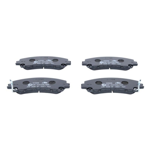 Bremsbelagsatz Scheibenbremse Ate 13-0460-5686-2 f&uuml;r Nissan Renault Infiniti