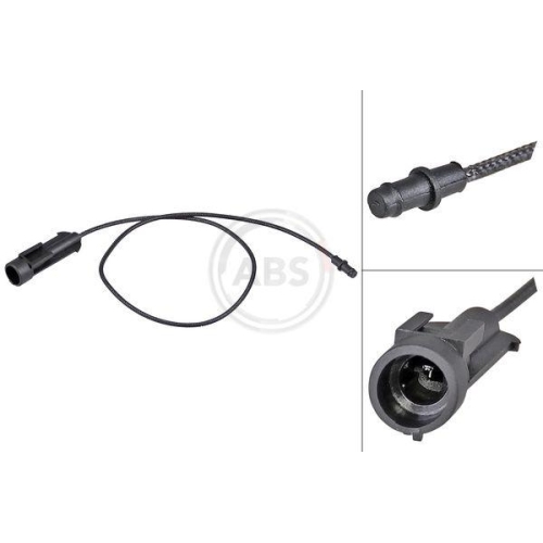 Warnkontakt Bremsbelagverschleiß A.b.s. 39792 für Fiat Vorderachse