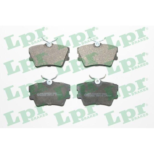 Brake Pad Set Disc Brake Lpr 05P616 for VW Rear Axle