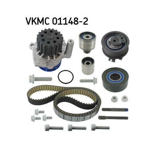 Wasserpumpe + Zahnriemensatz Skf VKMC 01148-2 f&uuml;r Audi Ford Mitsubishi Seat VW