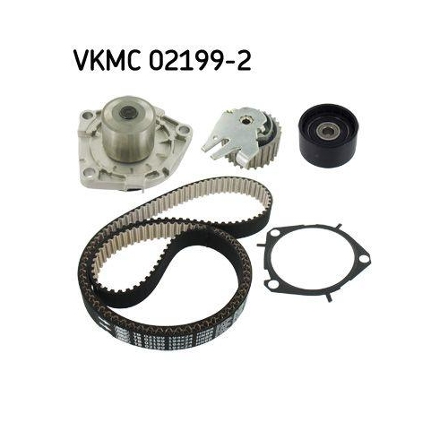 Wasserpumpe + Zahnriemensatz Skf VKMC 02199-2 f&uuml;r Alfa Romeo Chrysler Fiat Opel