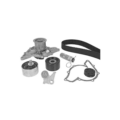 Wasserpumpe + Zahnriemensatz Graf KP868-2 f&uuml;r Audi VW