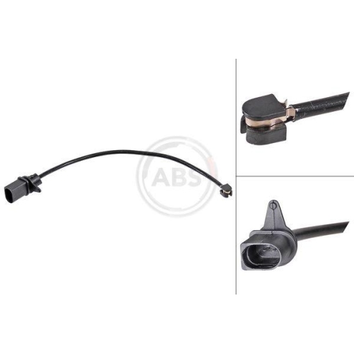 Warnkontakt Bremsbelagverschlei&szlig; A.b.s. 39935 f&uuml;r Audi Porsche Vorderachse