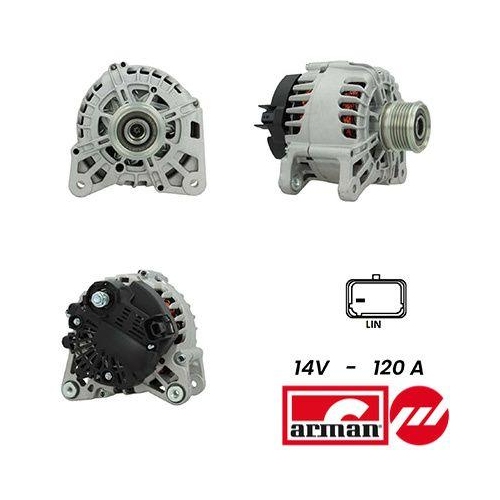 Generator Sidat A12VA0298AS Arman f&uuml;r Nissan Renault