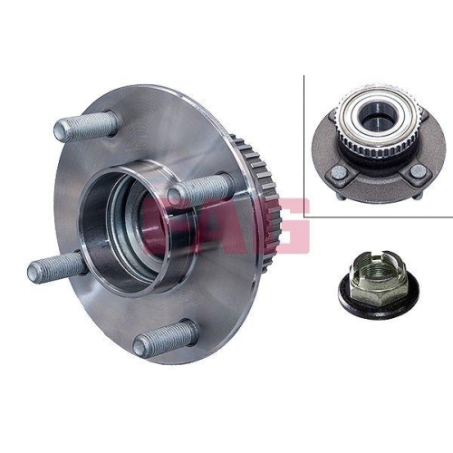 Radlagersatz Schaeffler Fag 713 6783 50 f&uuml;r Ford Hinterachse