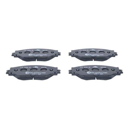 Bremsbelagsatz Scheibenbremse Ate 13-0460-5766-2 f&uuml;r Toyota Vorderachse