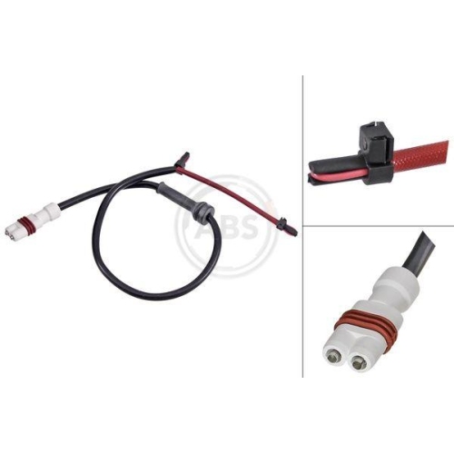 Warnkontakt Bremsbelagverschlei&szlig; A.b.s. 39577 f&uuml;r Porsche Hinterachse