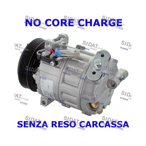 Kompressor Klimaanlage Sidat 1.2159R f&uuml;r Alfa Romeo Fiat Lancia