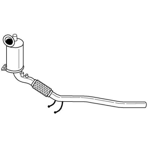 Ruß /partikelfilter Abgasanlage Sigam 22169 für Seat Skoda