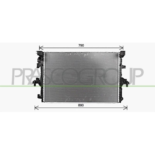 K&uuml;hler Motork&uuml;hlung Prasco VG921R002 Prascoselection f&uuml;r VW