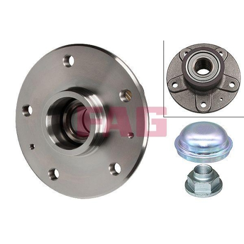 Radlagersatz Schaeffler Fag 713 6236 40 f&uuml;r Suzuki Hinterachse