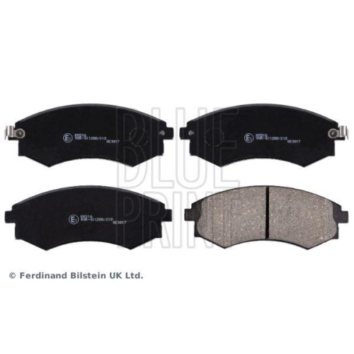 Bremsbelagsatz Scheibenbremse Blue Print ADG04233 f&uuml;r Nissan Hyundai Kia