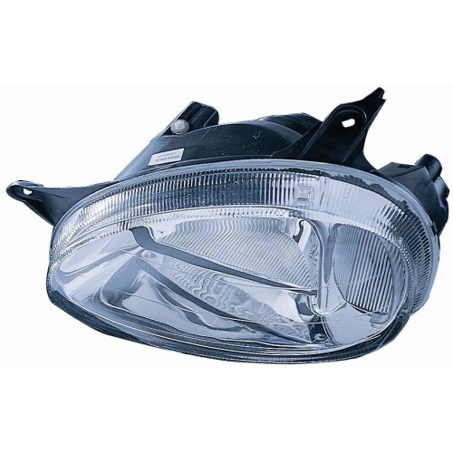 RECHTER SCHEINWERFER OPEL CORSA 93 NEUE GEN. MAN.REG.PAR. CHROM RECHTS DEPO