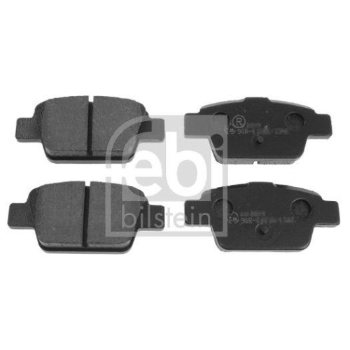 Bremsbelagsatz Scheibenbremse Febi Bilstein 16556 f&uuml;r Alfa Romeo Chrysler Fiat