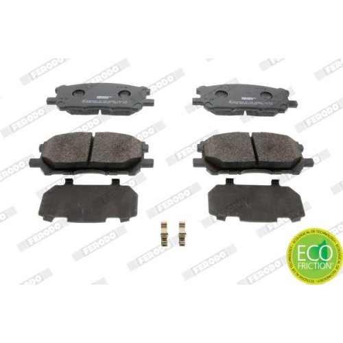 Bremsbelagsatz Scheibenbremse Ferodo FDB1715 Premier Eco Friction f&uuml;r Toyota