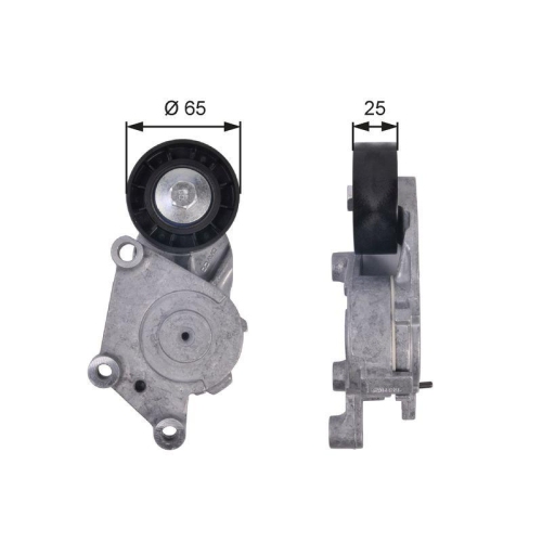 Riemenspanner Keilrippenriemen Gates T39125 Drivealign&trade; f&uuml;r Citro&euml;n