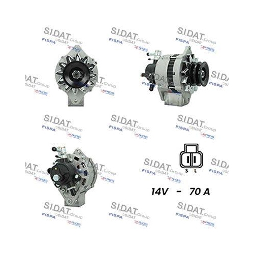 Generator Sidat A12HT0160A2 f&uuml;r Nissan Hitachi