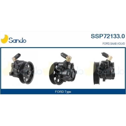 Hydraulikpumpe Lenkung Sando SSP72133.0 f&uuml;r Ford