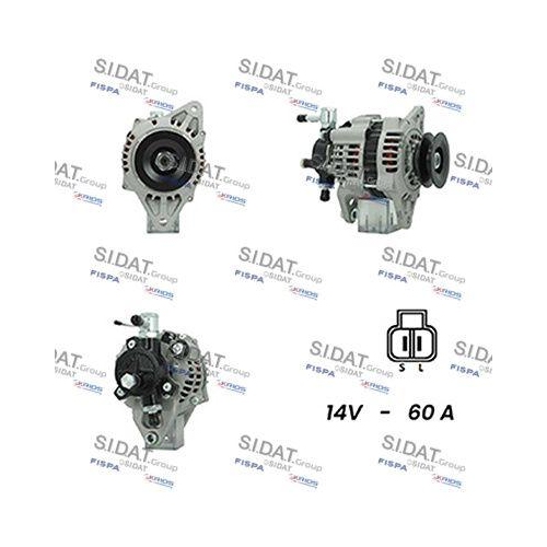 Generator Sidat A12HT0217A2 f&uuml;r Isuzu Hitachi
