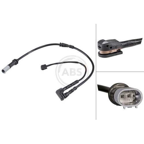 Warnkontakt Bremsbelagverschlei&szlig; A.b.s. 39801 f&uuml;r Mini Vorderachse