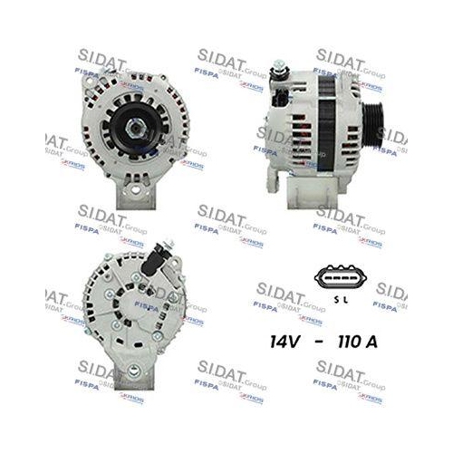 Generator Sidat A12HT0476A2 f&uuml;r Nissan Hitachi