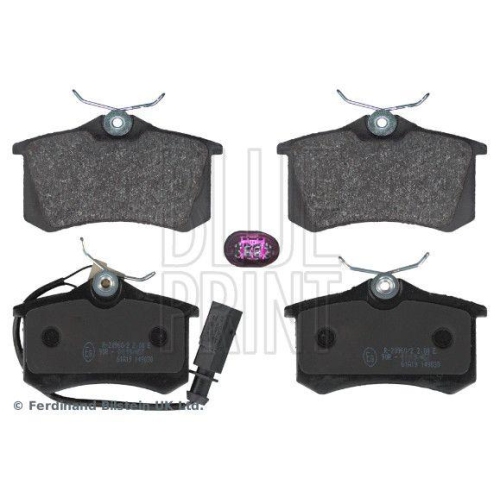 Bremsbelagsatz Scheibenbremse Blue Print ADV184240 f&uuml;r Ford Seat VW Ford Usa