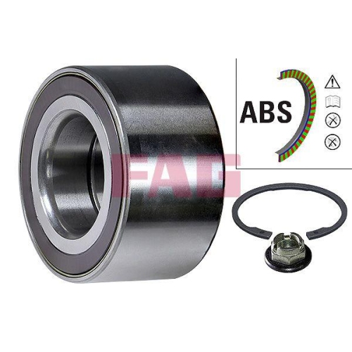 Radlagersatz Schaeffler Fag 713 6788 70 f&uuml;r Ford Vorderachse