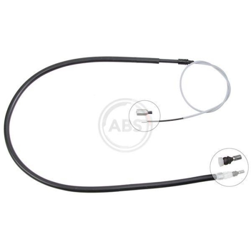 Seilzug Feststellbremse A.b.s. K18890 f&uuml;r Citro&euml;n Peugeot Hinten Links
