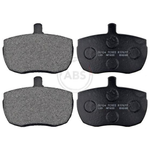 Bremsbelagsatz Scheibenbremse A.b.s. 36124 f&uuml;r Alfa Romeo Daf Fiat Ford Santana